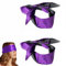 Sleeping Mask,Eye Mask Sleep,Sleep Mask,Sleep Mask Silk,Augenmaske aus Satin,Sexy Augenbinde zum Schlafen,Sexy Augenmaske,Augenband,Augenbinde,Augenmaske,Augen Gebunden,2 Stück (Schwarz Lila)