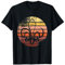 Cooles Retro Vintage Pfadfinder Lilie Motiv T-Shirt