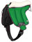 Brama West Bareback Reitpad UNICA mit Wolle von Pioneer - super Soft - Made in Italy - Farbe Grün, Gr. Full