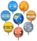 Weltraum Luftballons, 8 Stück Planeten Ballons 22 Zoll Folienballon 4D Geburtstagsballon für Junge Geburtstagsfeier, Weltraum Deko, Planet Party Dekoration