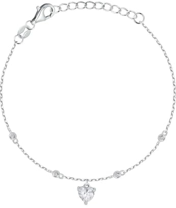 CHRIST Damen-Armband 925er Silber, recycelt Zirkonia One Size 89084831