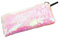 Wambere 2 Stück 20 x 8 cm Schlamperbox,Federmäppchen mit Pailletten,Pencil Case,Aufbewahrungstasche für Kopfhörer,Paillettentasche,Mäppchen, Federmäppchen für Mädchen,Schlampermäppchen,Rosa