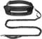 PETCOOZ Joggingleine Hunde mit Bauchgurt, Freihändig Hundeleine für Große Hunde mit Dual Griffe, Reflektierend Elastisch Laufleine verstellbar Gürteltasche zum Joggen Laufen, 160-220cm, Schwarz