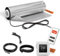 EH Expert AluPROFI -150 W/m²- 5 m² -Heizmatten-Set für schwimmende Bodenbeläge –Elektrische Fußbodenheizung für Vinyl, Laminat, Parkett– mit WLAN-Touchthermostat und Installationsmaterial (Weiß)