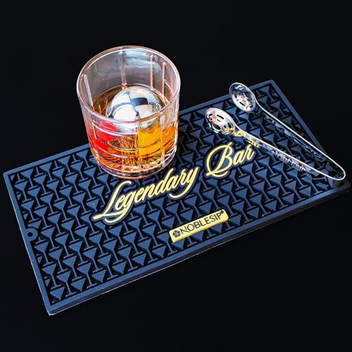 Tapis de bar de qualité supérieure « Legendary Bar » par Noblesip, parfait pour les bars commerciaux et à la maison