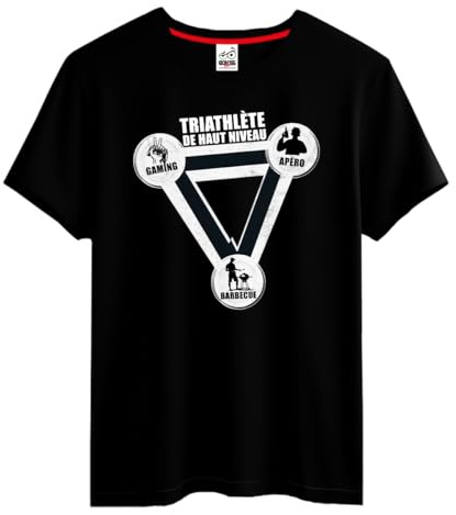 BOLOSS - T-Shirt Humour Geek Homme/Unisex, Cadeau Papa, Beau-Père, Frère, Frère, Tonton, Copain, Cadeau Homme Noël Anniversaire, Tee Shirt Blague, Drôle, Comique