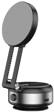 Kingke Soporte de montaje para coche con agarre de vacío eléctrico, antideslizante, ajustable, para teléfono de 4.7 pulgadas, navegación, viajes, uso