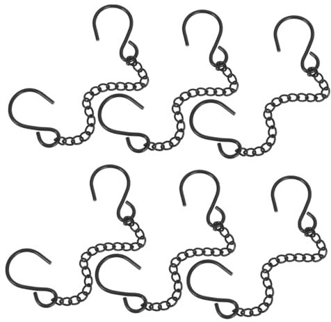 UKCOCO 6pcs Door Sign Hanging Chain Iron Chain for Indoor Outdoor Use for Hanging Planters and Signs