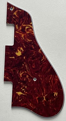 Schlagbrett für Casino Jazz Archtop Style Gitarre (4-lagig, rote Schildkröte)