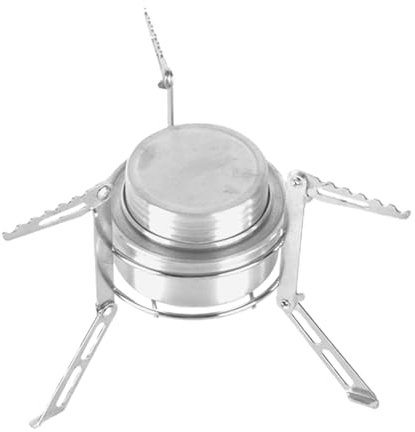 Spirit Herd - Mini réchaud à alcool pour camping - Réchaud à alcool portable avec trépied - Équipement de camping - Four à alcool léger pour la randonnée, en plein air