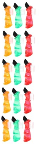 BESTYASH 5 Sätze Denture Bürsten Kleine Prothesenbürsten Und Ergonomischer Für Tägliche Von Zahnersatz Für Haushalte Und Reisen 3 Stücke * 5