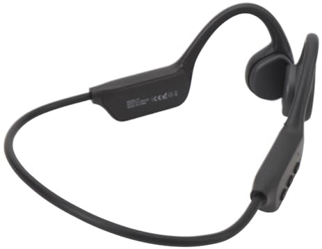 Aramox IPX8 Water Resistant Bone Conduction Headphone Long Battery Life for Running Lightweight
