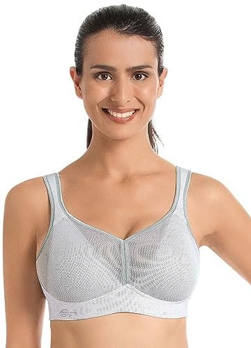 Anita Women's Non-Wired Padded Sports Bra 5544 White 34 A