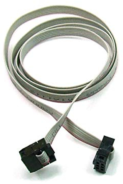 POPESQ® - IDC Kabel/Cable 6 polig (2x3) cca. 70 cm / 0.7 m lang/Long ISP Arduino #A1304