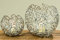 Aluminium Windlicht Fidan - silber - Kerzenhalter - Durchmesser 19 cm