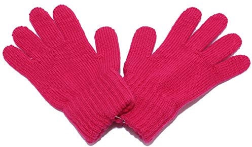 Catya 3626Y guanti bimba girl wool fuxia gloves [IV (4 YEARS)]