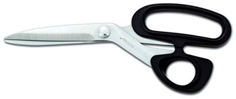Arcos Serie Prochef - Tijeras de Cocina para zurdos - Hoja de Acero Inoxidable - 210 mm - Mango de Polipropileno Color negro