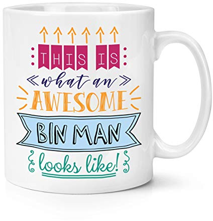 This is What an Awesome Bin Man Looks Like 10oz Mug Cup