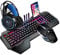 ARCH Keyboard Mouse Headset Kit,gaming Keyboard And Mouse,USB Mechanical Keyboard For Windows, Laptop Desktop Computer Desktop PC (Color : Keyboard mouse headset)
