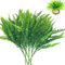 BITEFU Planta Artificial de Hierba Persa Helecho Plantas Falsas, Plantas de plástico Verde, decoración para Interiores y Exteriores