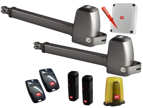 BFT ATHOS AC A40 KIT - Motor para puerta giratoria (2 hojas, set 5 en 1)