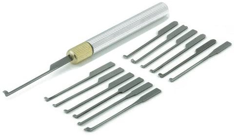 Komplettes Dimple Lock Pick Set – zum Aufnehmen von Noppenschlössern