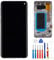 E-YIIVIIL Écran TFT compatible avec Samsung Galaxy S10 SM-G973F SM-G973U 6,1 LCD Display Touch Screen Assembly avec outils Noir (avec cadre)