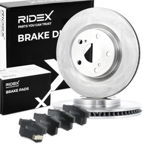 RIDEX Bremsenset Hinten 278,0mm Bremsscheiben und Bremsbeläge Kompatibel mit SUZUKI SWIFT III MZ, EZ