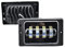 Nebelscheinwerfer 1 Paar Fahrlichter Weiß Bernstein Angel Eyes Nebelscheinwerfer Für Lada 2110-2117 Kamaz Niva Für Vaz 2114 Van DRL (Farbe : 2pcs double, Größe : 1 UK)