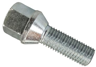 Radschraube Radbolzen Kegelbund silber M12x1,5 28mm