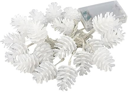 Amosfun Tannenzapfen-lampe Lichterkette Im Freien Dekorative Lichterkette Energiesparende Spanne