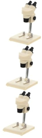 HEMOTON 3St Puppenhaus-Mikroskop realistisch Cosplay-Zubehör Ornament Spielzeuge Spielszenenmikroskop miniaturmodell selber Machen Schreibtisch Dekorationen schmücken Ob11