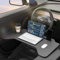 Panlouting Multifunktional Tisch Tablett Kohlenstoff-Faser Anti-Rutsch Faltbar für Tesla Model 3 / Y (Kohlefaser-2)