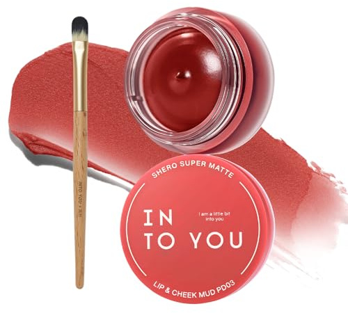 INTO YOU Flüssiger Matt Lippenstift, Langanhaltend mit Kussechter, Rouge, PD03