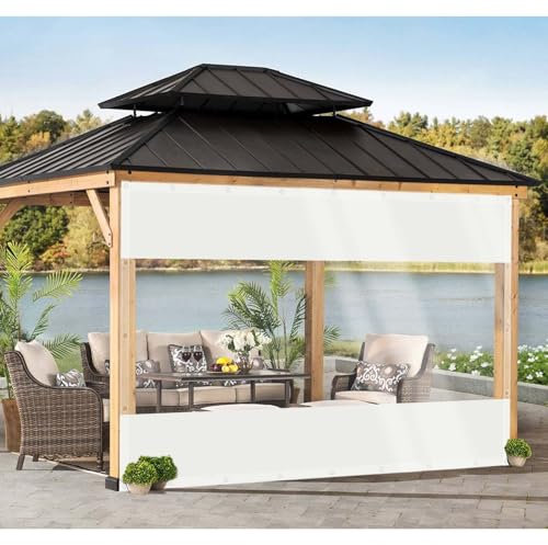 CAQXAQP Lona Transparente Exterior 2mx2m Lona Protección Impermeable con Ojales,0.5 mm Lona Cubre Tendal Exterior Lluvia,Lona para Porche Terraza Muebl Balcon Piscina