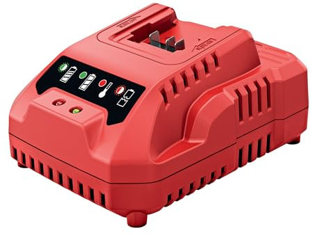 FLEX CA 12 230/CEE Schnellladegerät 12 V, Akku Ladegerät mit LED Ladezustandsanzeige, Ladegerät für Werkzeugakkus, Wandmontage, 5 A Ladestrom 532286