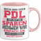 PDL Tasse Geschenk Lustiger Spruch Pflegeleitung Humorvolle Geschenkidee (Rosa)