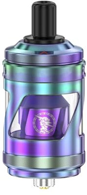 For Geekvape Z Nano MTL Tank 4 ML (Arcobaleno) Atomizzatore Adatto Resistenza B MTL Coil 0,8Ω/1,2Ω 510 Attacco Universale [Non Compatibile con B Coil] Sigaretta Elettronica Originale - No Nicotine