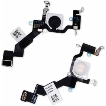 Flash Light Flex Cable Module Connector Replacement Compatible with iPhone 13 Pro Max 6.7 inch Black