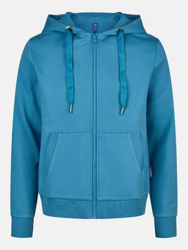 Salzhaut Sweatjacke BREKER Blue Moon, XXL Maritime Kapuzenjacke