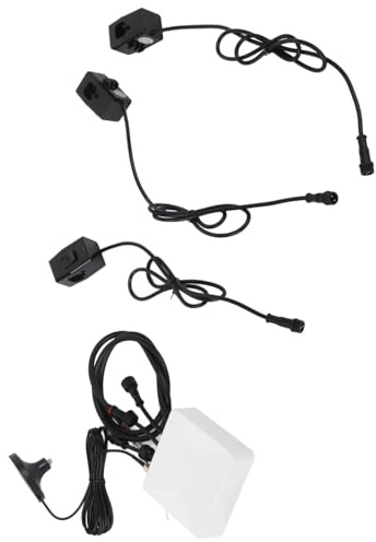 Aolidsive Monitor Energia Intelligente, Monitor Energia WiFi, Pinza Amperometrica Trifase per Elettrodomestici e Apparecchiature, Tensione di Misurazione 100-240 V