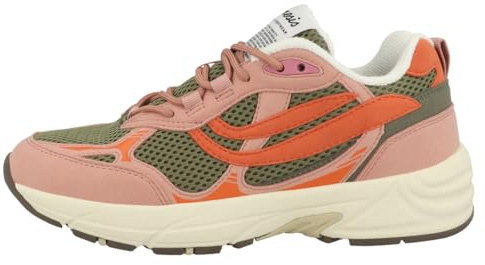 Genesis 1005965 G-Eco`99 Multi Colour - Damen Sneaker - Old Rose-Olive-Orange, Größe:40 EU