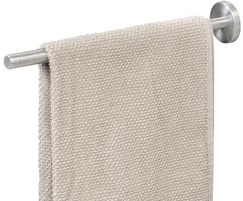 bremermann Bad-Serie Piazza - Teleskop-Handtuchstange, Handtuchhalter mit Teleskop-Funktion passend für Handtücher und Gästetücher, aus Edelstahl matt