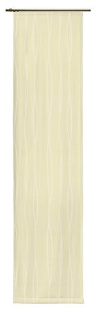 Wirth Paneele Langwasser mit Zubehör, Polyester, Beige, 145 x 60 cm