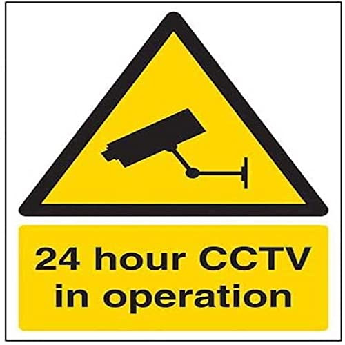 V Safety Security Notice, Cctv In Operation Sign - Portrait - 200mm x 300mm - 2mm Rigid Plastic 6E001AU-R2