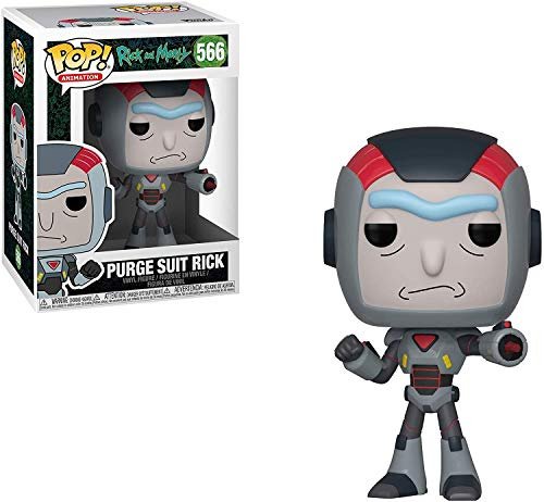Funko Pop! Animation Morty-Purge Suit Rick Sanchez Collectible Figure - Rick and Morty - Vinyl-Sammelfigur - Geschenkidee - Offizielle Handelswaren - Spielzeug Für Kinder und Erwachsene
