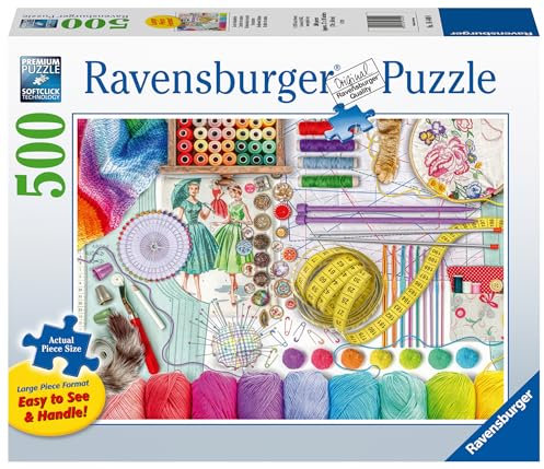 Ravensburger 16440-500 Teile große Teile Puzzle für Erwachsene - Jedes Stück ist einzigartig, Softclick Technologie ermöglicht EIN perfektes Zusammenfügen der Teile
