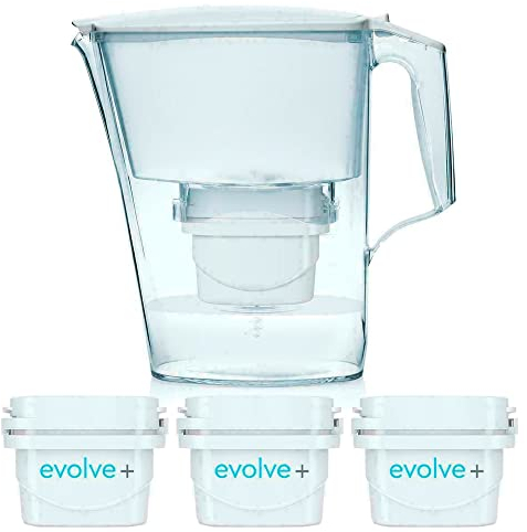 Aqua Optima Water Filter jug and cartridges, White, One size