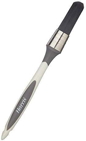 Harris 102021001 21mm Seriously Good Woodwork Gloss Round Brush, Paint , White