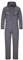Yukirtiq Herren Arbeitsoverall Reflektierendes Band Arbeitsanzug Overall Arbeitskleidung Handwerker Anzug Arbeitskombi mit Kapuze und Vielen Taschen, Grau, S